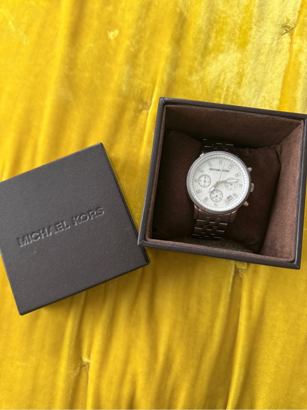 Michael Kors MK5020 Women's Watch in Mother of Pearl Dial